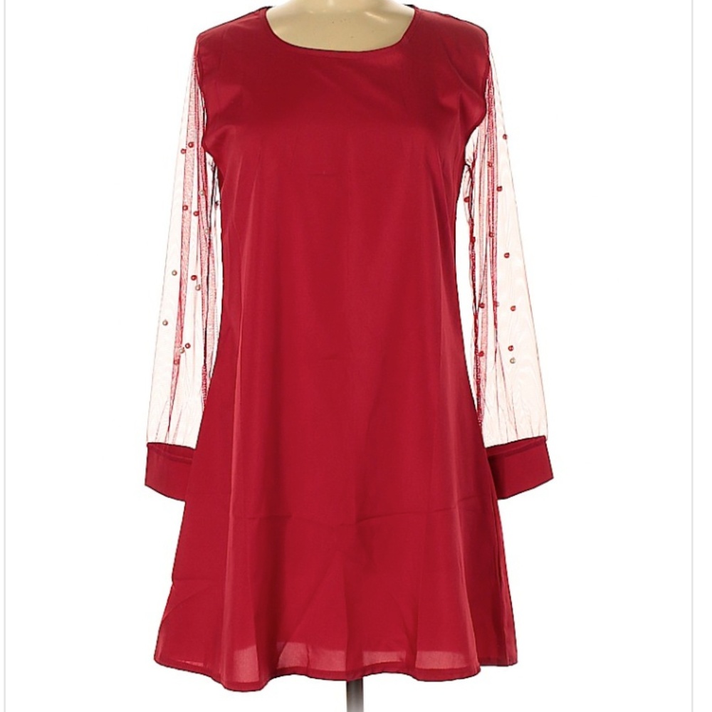 Red Casual Dress